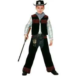 Orlob Kinder Kostüm Sheriff, Weste und Chaps (One Size)