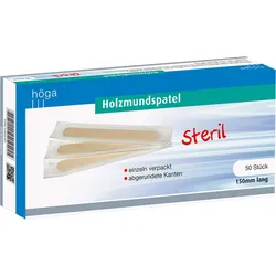 Holzmundspatel Steril Einzeln Verpackt 50 ST