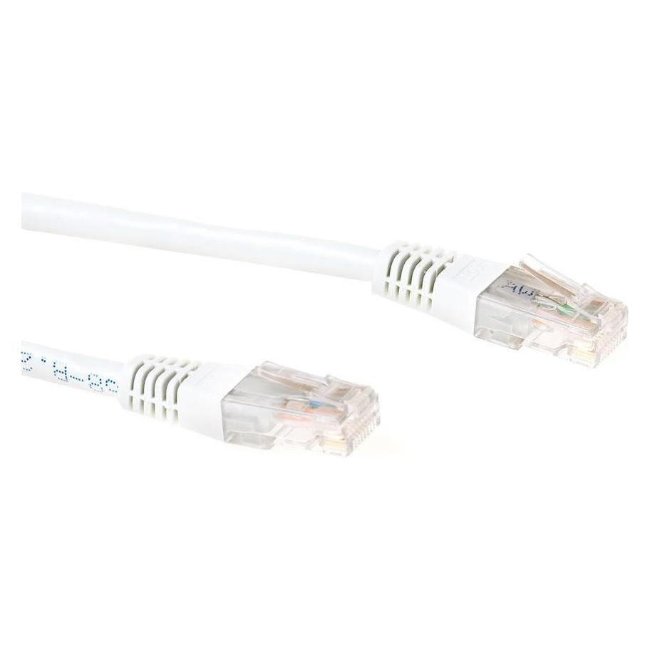 ACT White 3.0 meter LSZH U/UTP CAT6 patch cable with RJ45 connectors (U/UTP, CAT6, 3 m) (IB8303)
