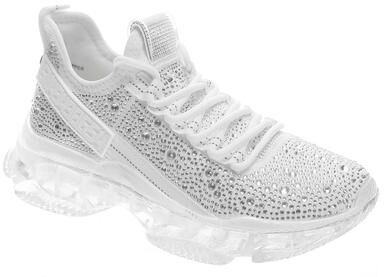Steve Madden Maxima-R Athletic Sneaker - Womens 7 White Sneaker Medium