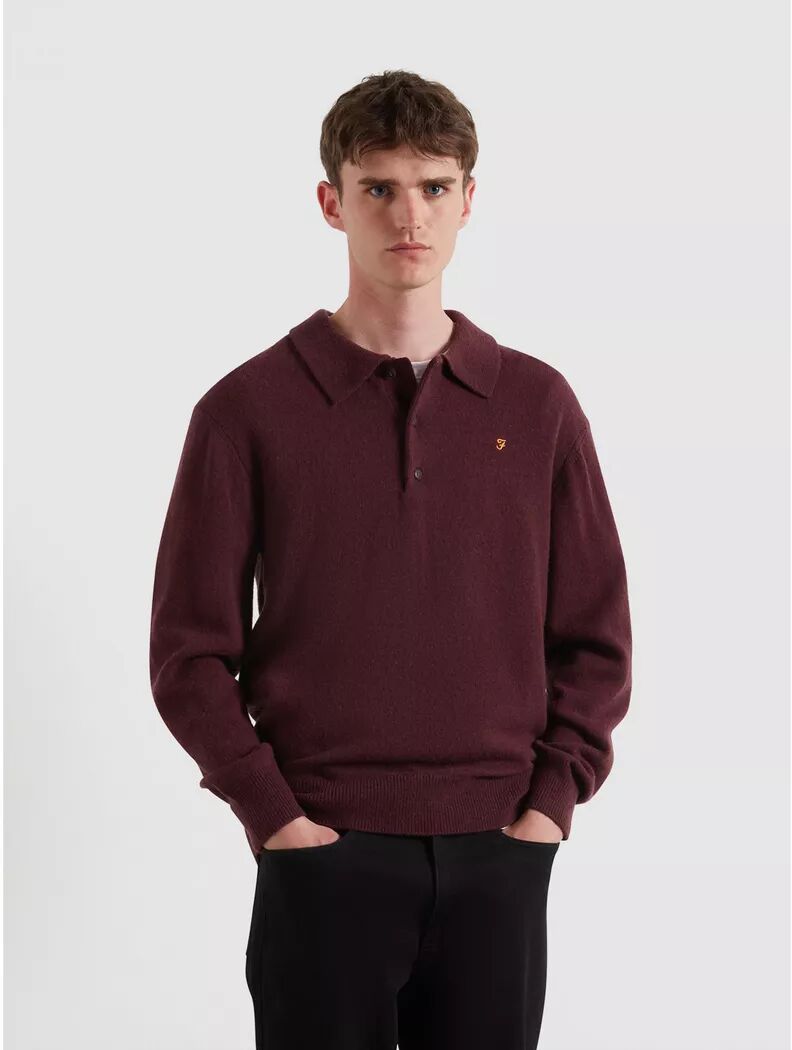 FARAH - Pullover, für Herren, Bordeaux, Größe S