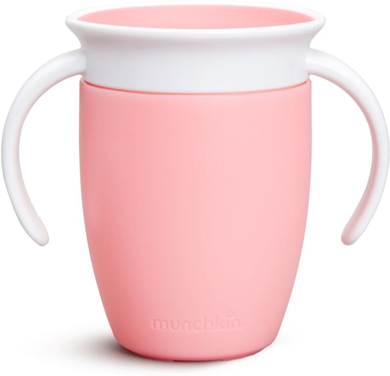 Munchkin Miracle 360° training cup with handles Pink 6 m+ 1 pc