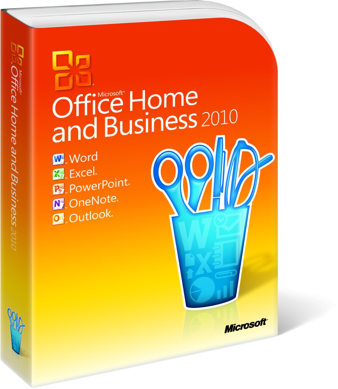 Microsoft Corporation Microsoft Office 2010 Home and Business Vollversion T5D-00299