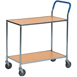 Magni, Transportwagen, Format 4332163880462 – Tischwagen m. 2 Ladefl. Dekor Buche (150 kg)
