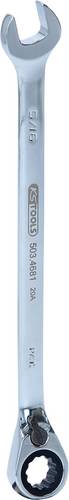 KS Tools 503.4681 Maul-Ringratschenschlüssel Schlüsselweite (Zoll) 5/16"