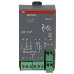ABB SD/M2.6.2 Schalt-/Dimmaktormodul, 2fach, 6 AX 2CDG110107R0011 SDM262