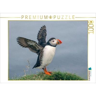 CALVENDO Puzzle Puffin | 1000 Teile Lege-Größe 64x48cm Foto-Puzzle für glückliche Stunden