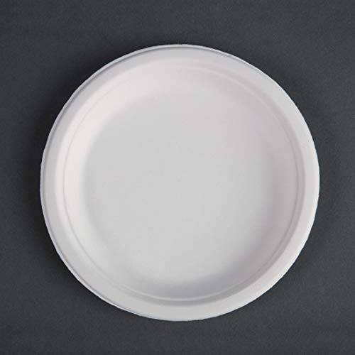 Fiesta Groene Composteerbare Bagasse Borden Rond 17,9 cm (50 stuks)