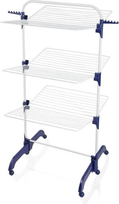 Leifheit Comfort Tower 420 Wasdroogrek met 42 meter drooglengte en inklapbare frames, wit