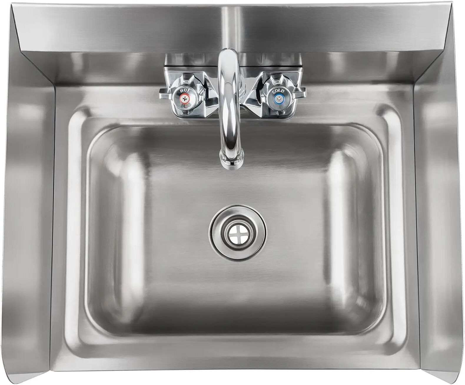 Royal Catering Lavamani inox - rubinetto incluso RCHS-2