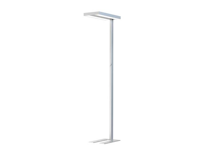 Contini LED Büro-Stehleuchte dimmbar silber