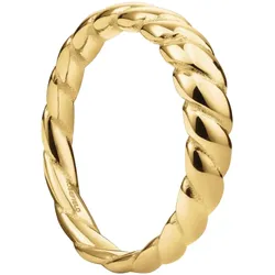 Rosefield JRSC Damenring Croissant Goldfarben, 54/17,2
