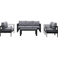 7-Sitzer Lounge-Set aus Polyrattan -versch. Ausführungen