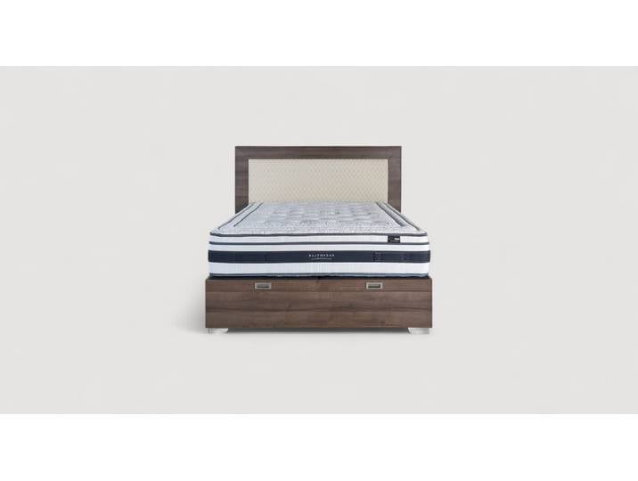 Lit coffre HUGO haut de gamme 140x190 - Bois