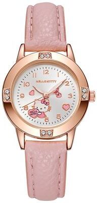 Modern Mode Marketplace Sanrio Watch For Women Rose Gold Hello Kitty Kuromi Quartz Watch pink