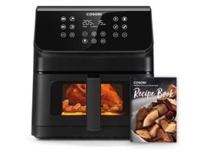 Air Fryer 6.2L Avec Fenêtre Visible 12-En-1[AA379]