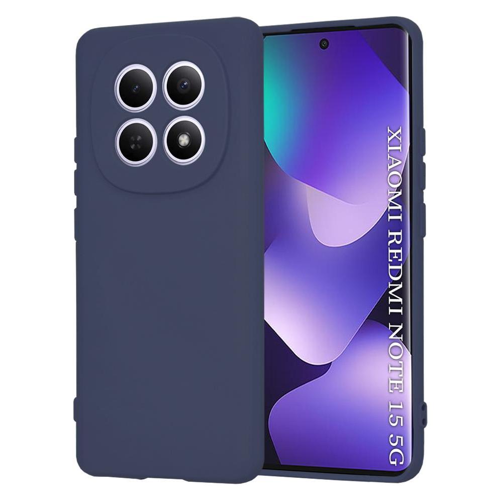 Techsuit - SoftFlex - Xiaomi Redmi Note 15 5G - Navy Blue (Xiaomi Redmi Note 15 5G) (65895399)
