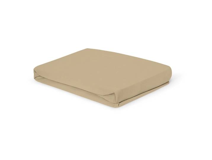 Living Home Fixleintuch Albany Sand/Kiesel Baumwolle 100 x 200 cm