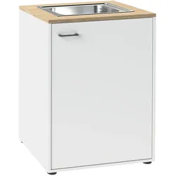 Tchibo - Unterschrank mit Spüle »Solea« - 67,1x60x95,8cm - anthrazit -