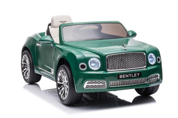Bentley Mulsanne Elektroauto Kinderfahrzeug 12V 2x45w EVA Reifen Ledersitz Grün