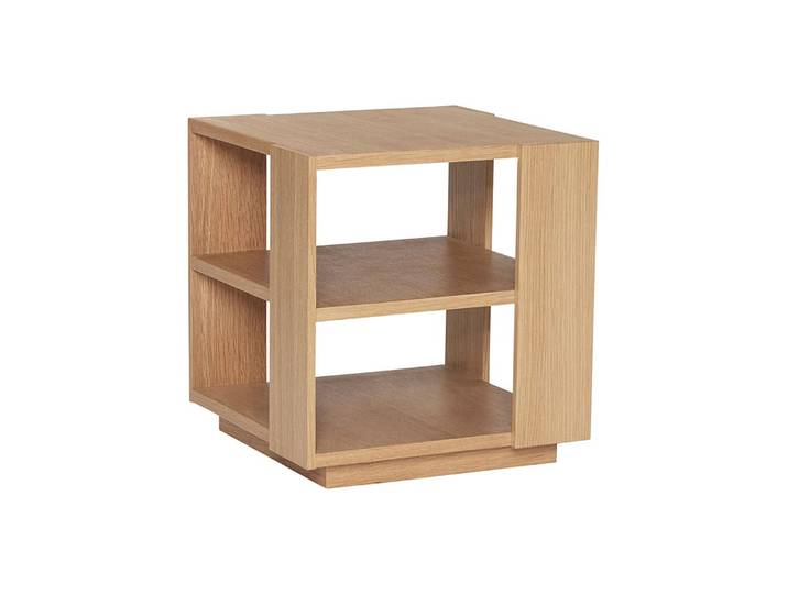 Hübsch Beistelltisch ''Merge'' in Eiche - (B)37 x (H)38 x (T)37 cm