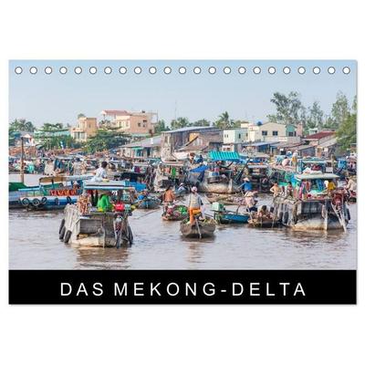 Das Mekong-Delta (Tischkalender 2027 DIN A5 quer), CALVENDO Monatskalender
