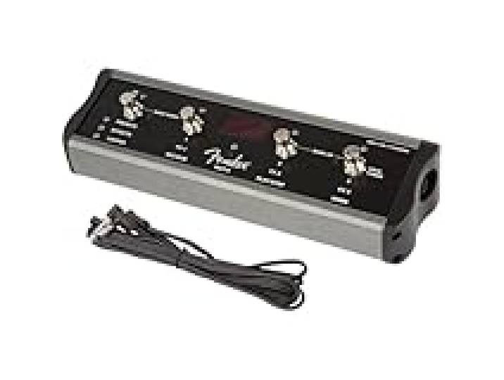 Fender MGT-4 Pédalier Footswitch Ampli Mustang GT, 4 Boutons, Câble 12ft