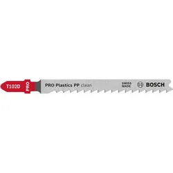 PRO Plastics PP clean T102D Stichsägeblatt, 100 mm, 5-tlg.