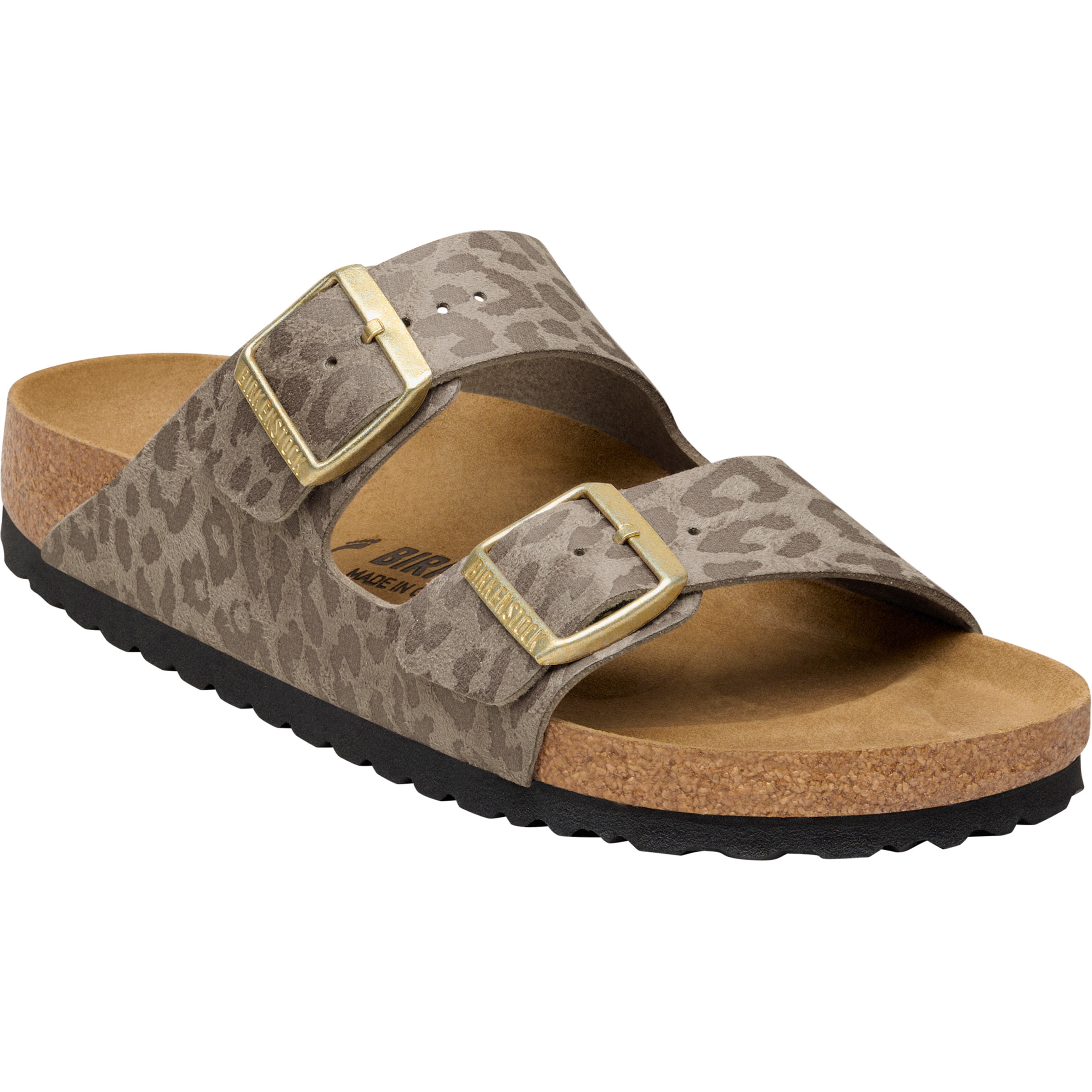 Birkenstock Arizona Synthetics Narrow Sandale Damen Sandalen braun Größe 39 Lifestyle