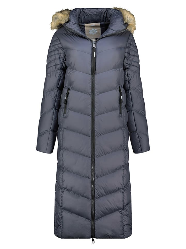 Geographical Norway Wintermantel "Capucine" in Dunkelblau - XXL