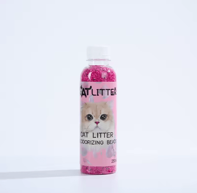 Inspire Picks Cat Litter Deodorizing Beads Odor Control Freshener For A Cleaner Smelling Home pink