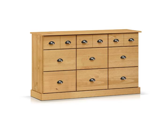 KUNO Sideboard, Material Massivholz, Kiefer, Kiefer gewachst