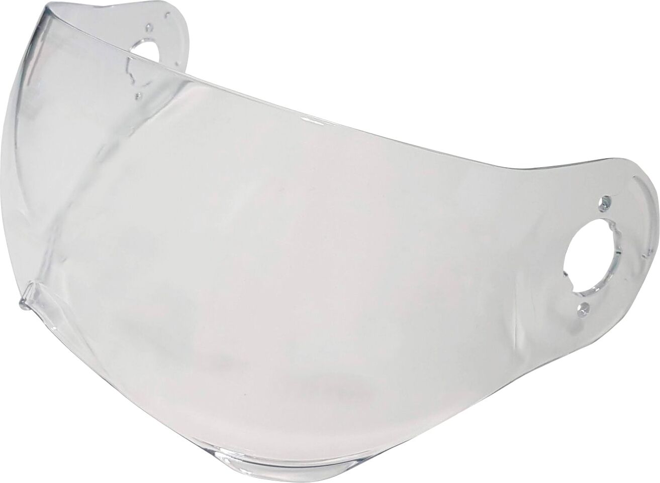 Helmvisier ROLEFF "Fight", transparent, SchutzvisiereH:17cm L:46cm, Polycarbonat (PC), Helmvisier, für Motorradsport und Motorsport, aus Polycarbonat, H:17cm L:46cm