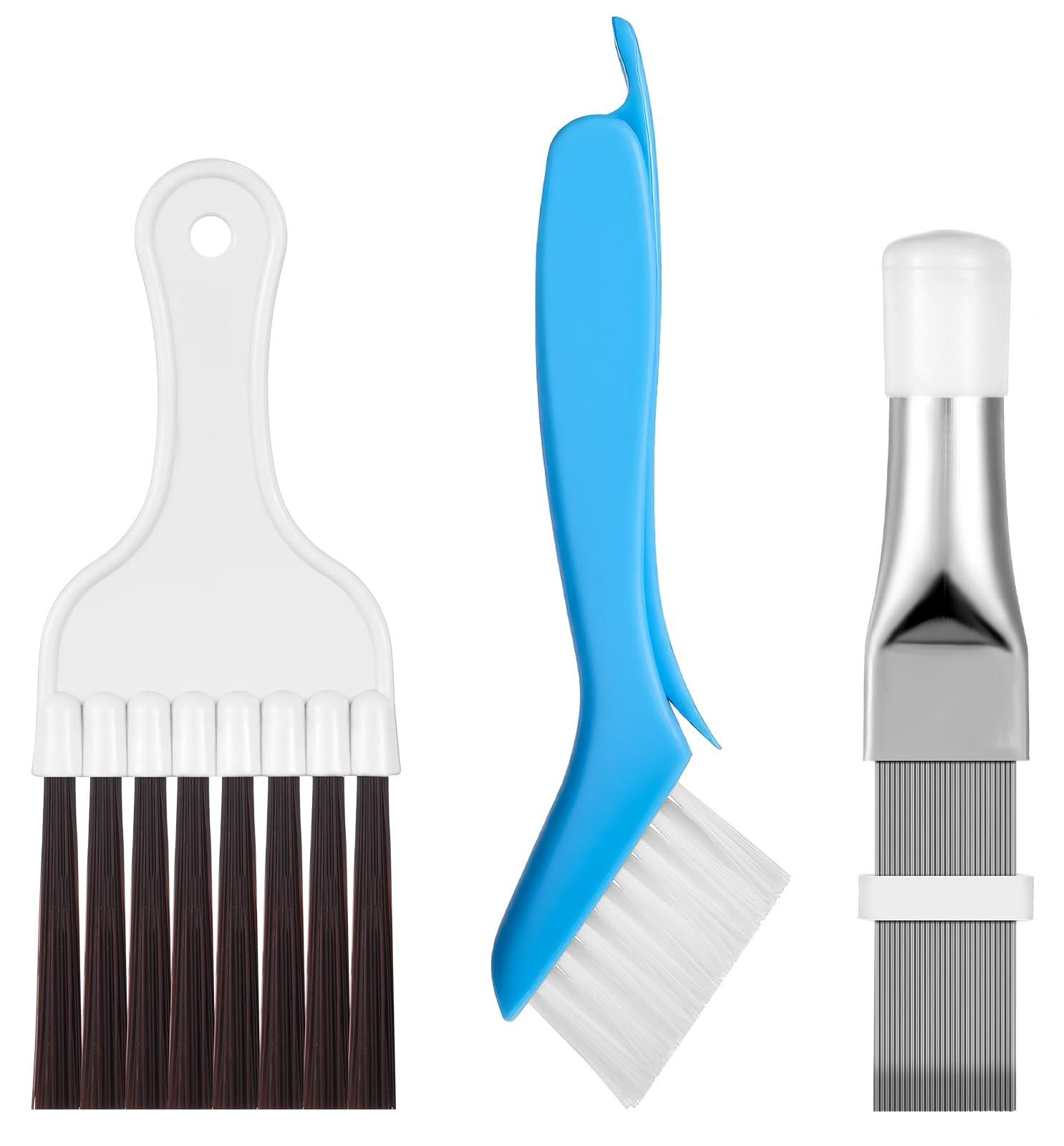 Solidchoice Set van 3 Lamellenkammen en Reinigingsborstel voor Apparatuur