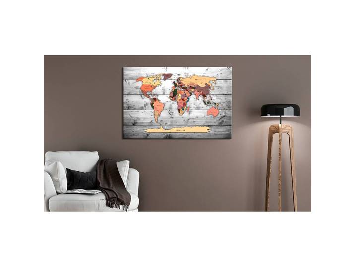 Korkbild Direction World 60 x 40cm 60 x 40 cm