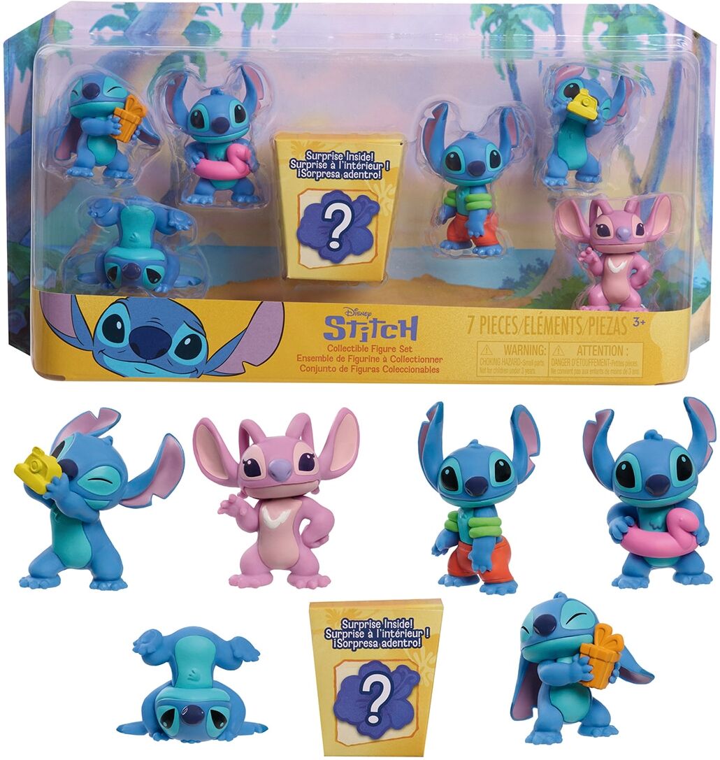 Just Play Products Stitch 7 Pack Figures.
