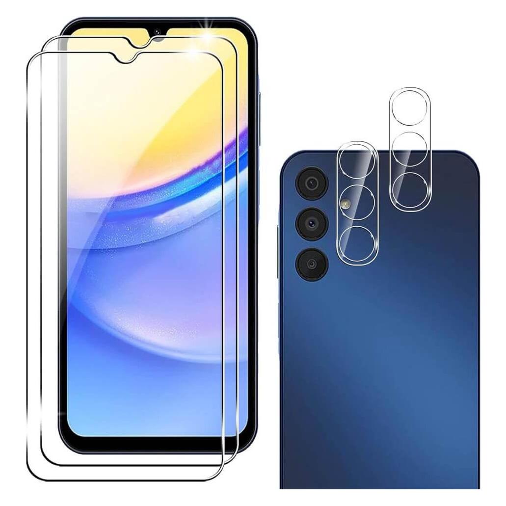 Cover-Discount Galaxy A55 - 2 Stk. Panzerglas Display und Kamera (2 Stk., Samsung Galaxy A55) (54673394)