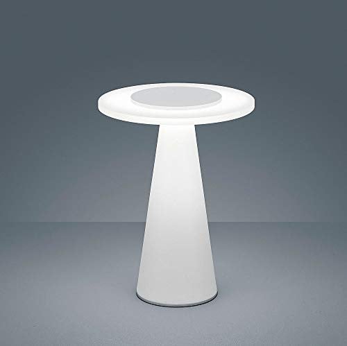 Helestra Bax dimbare LED-tafellamp wit modern aluminium en plastic