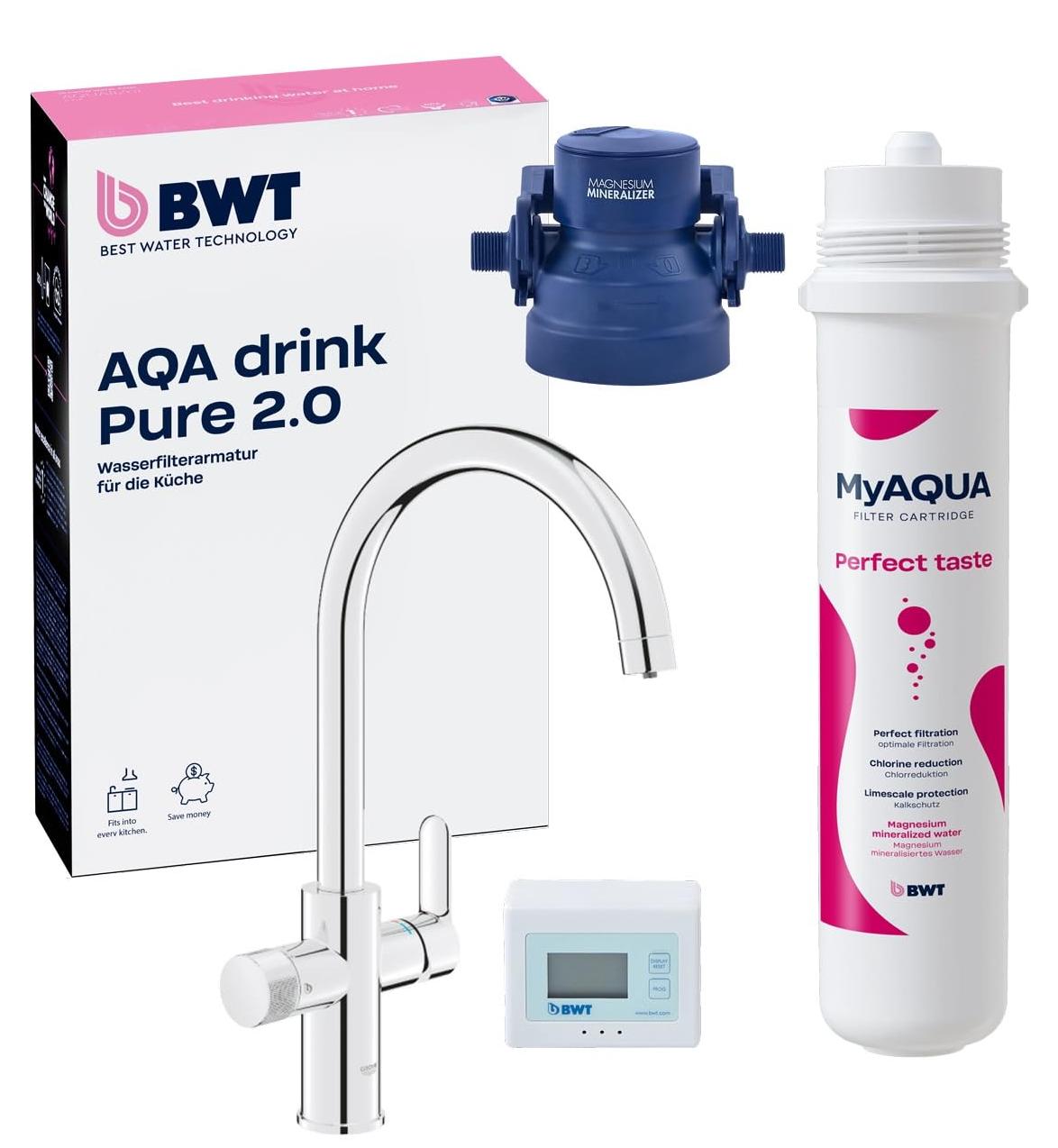 Wasserfiltersystem AQA drink Pure 2.0 mit Mineralizer