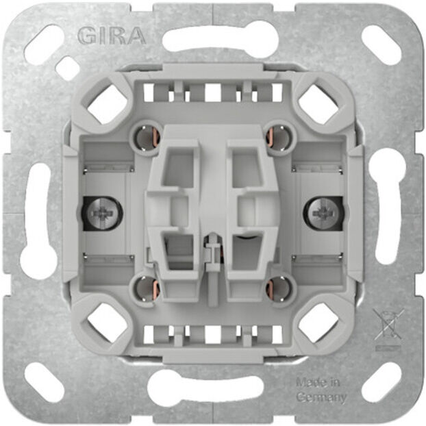 Gira Interrupteur-poussoir croix insert 312700 10AX 250V (312700)