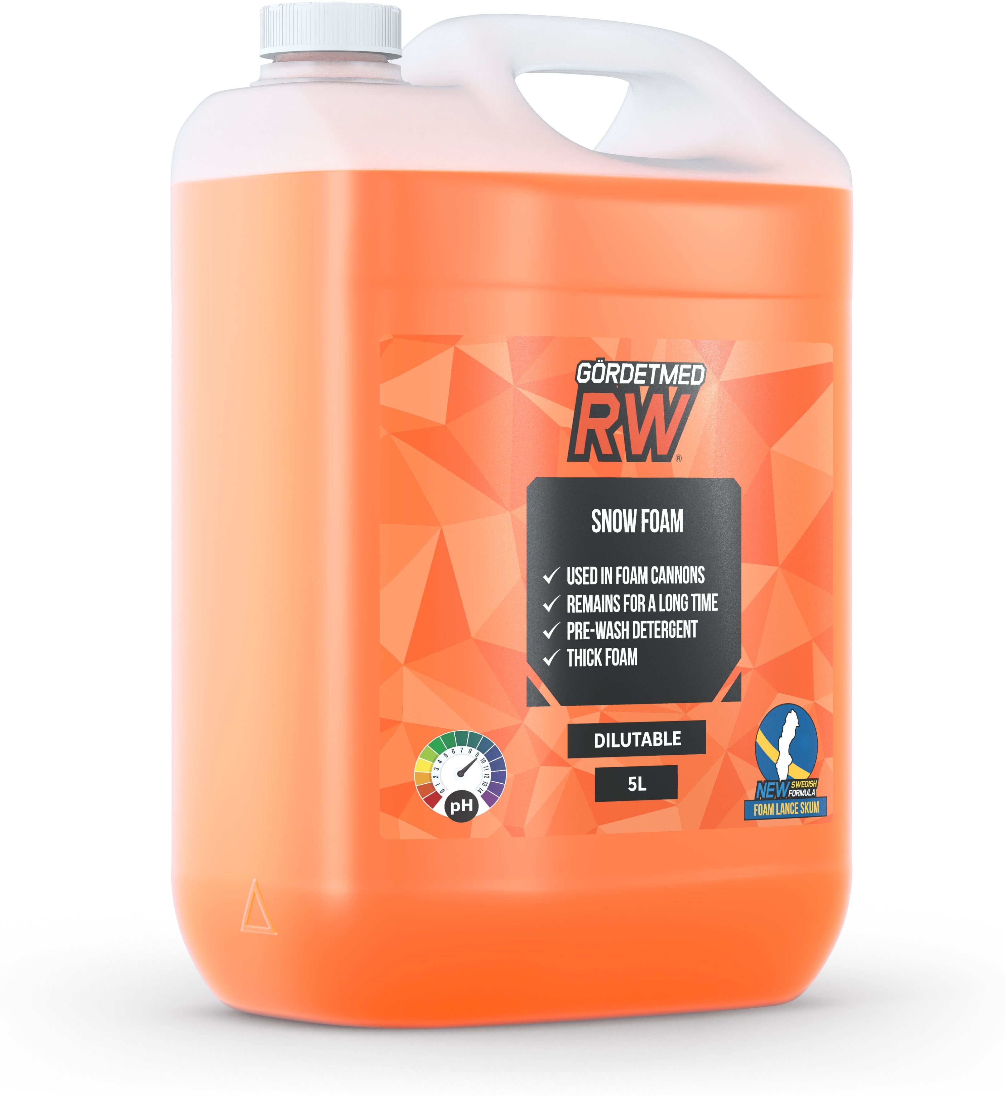 GörDetMedRW Foam lance skum, 5 L