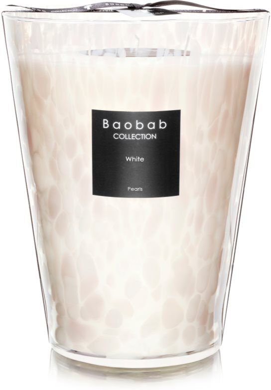 Baobab Collection Pearls White bougie parfumée 3000 g
