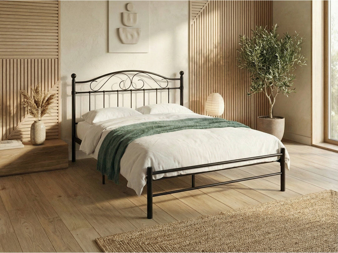Brambly Cottage Sussex Open-Frame Bed Black Single (3')