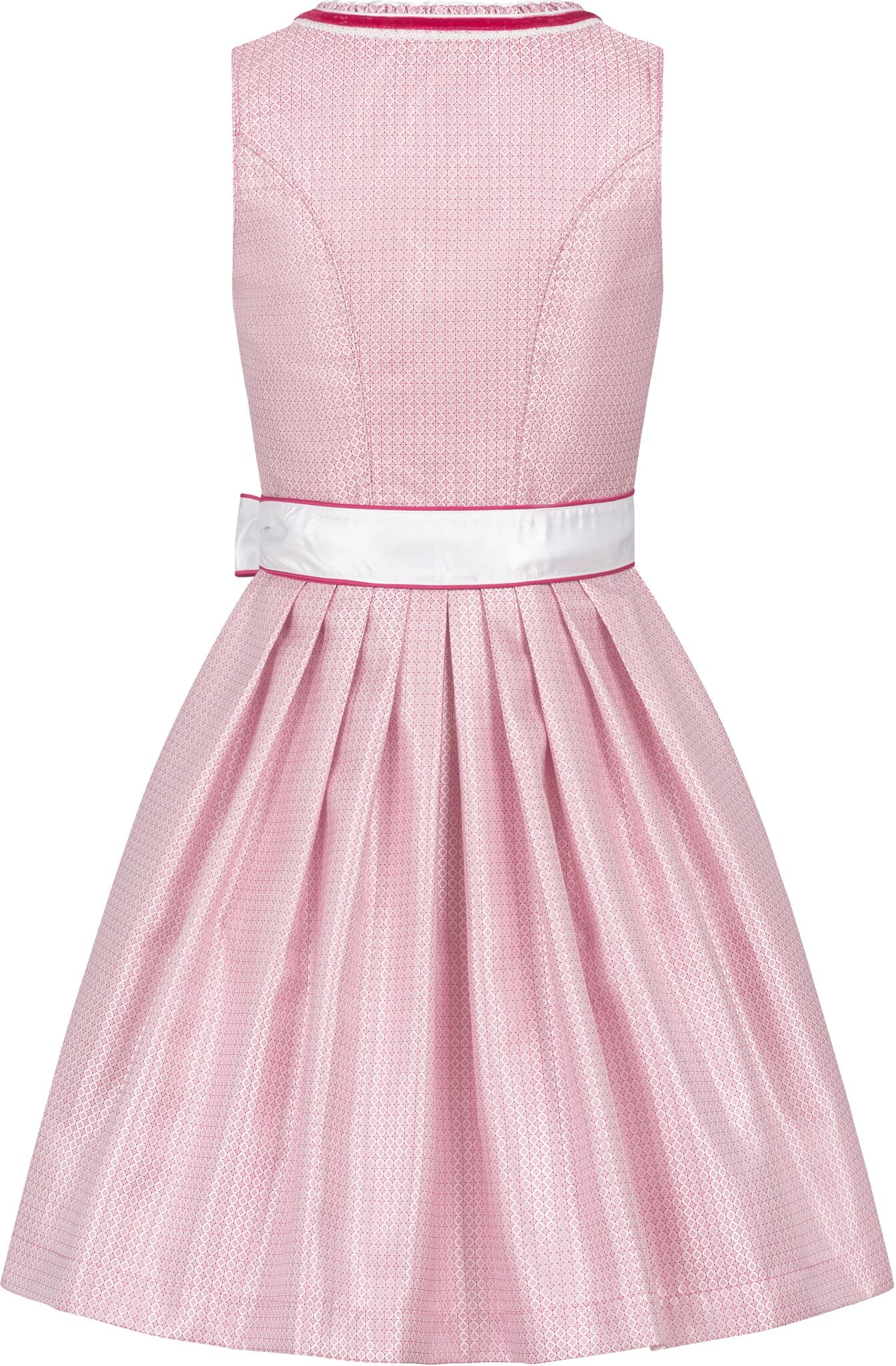 Dirndl NÜBLER "Dirndl mini Lina", Damen, Gr. 36, EURO, rosa, Obermaterial: 100% Polyester PES., Kleider Dirndl