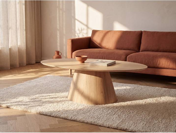 Couchtisch - MDF - Holzfarben hell - ANTELADA