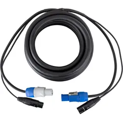 Pronomic Stage PPX-5 Hybridkabel Powerplug/XLR