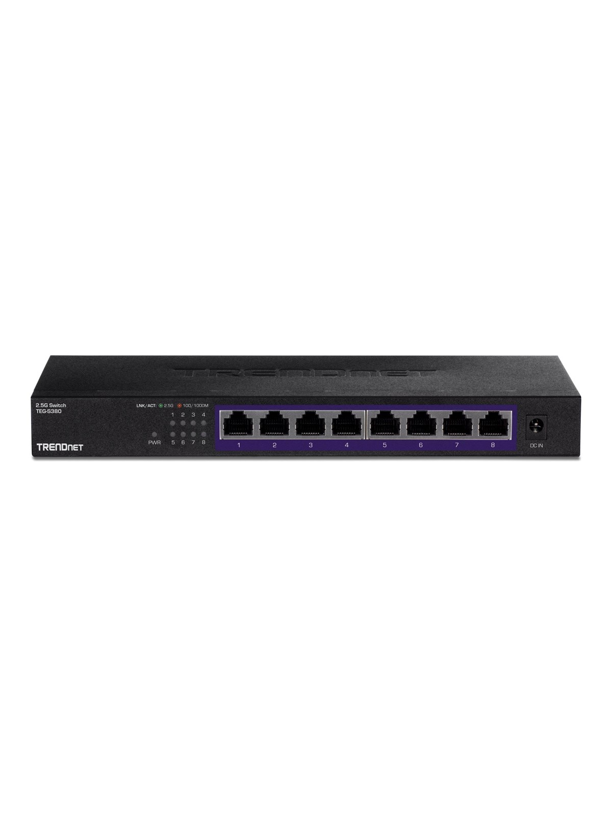 TRENDnet TEG-S380 8-Port Unmanaged 2.5G Switch