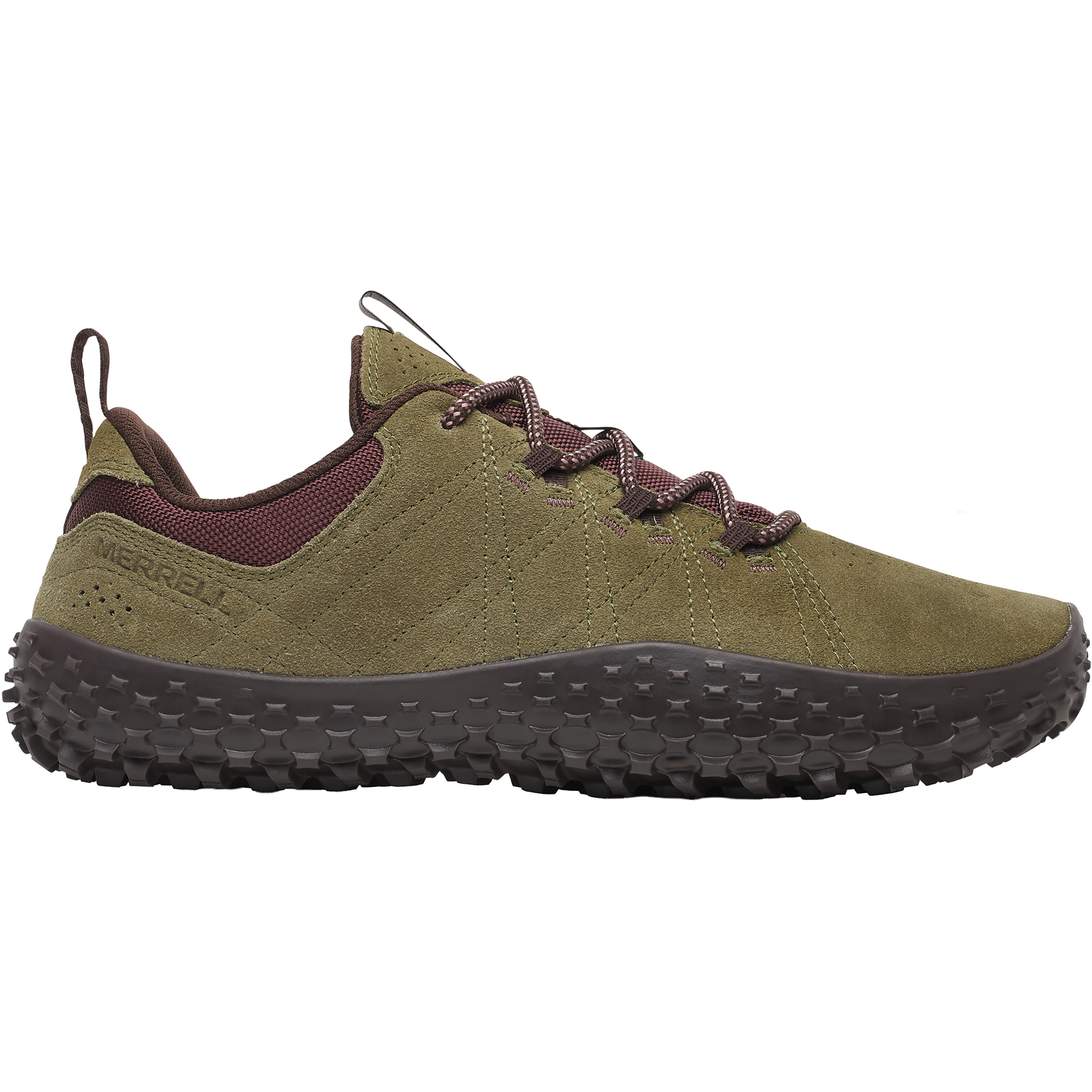 Merrell Wrapt Herren Barfußschuhe oliv Größe 45 Lifestyle Atmungsaktiv