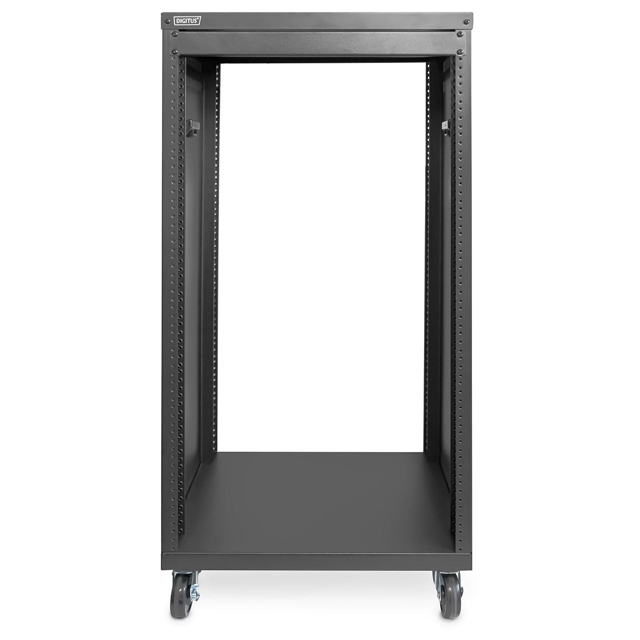 Digitus Universal 19-Zoll Equipment Rack mit Rollen, 21HE