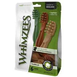 Whimzees Zahnbürste L | 360g Hundesnack für jeden Tag